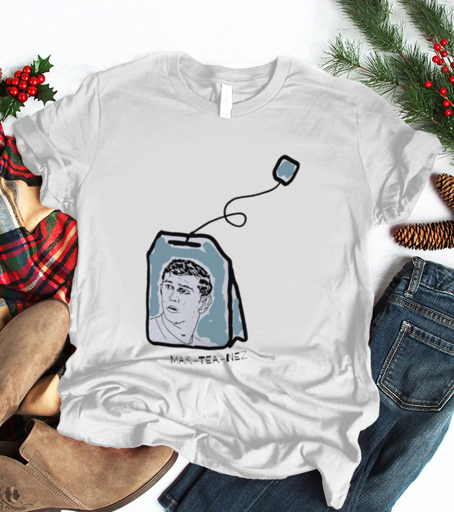 Mar Tea Nez Emiliano Martínez Teabag Cartoon T-Shirt