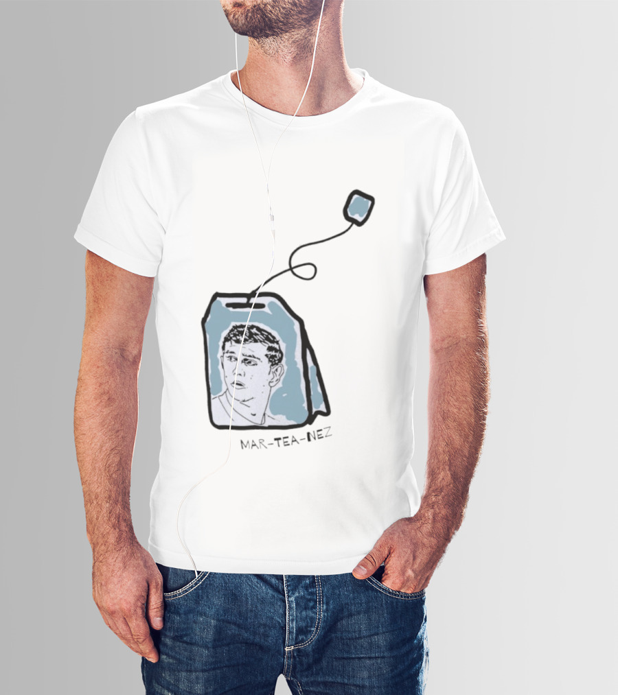 Mar Tea Nez Emiliano Martínez Teabag Cartoon T-Shirt