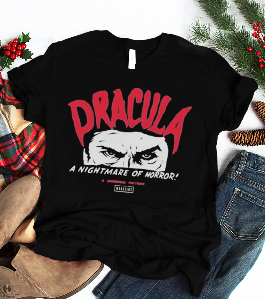 Dracula A Nightmare Of Horror A Universal Monster T-Shirt