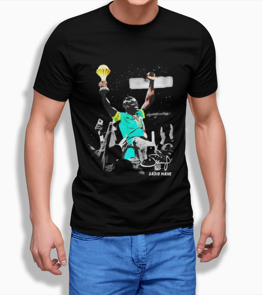 Sadio Mane AFCON 2025 Victory Celebration Iconic Moment T-Shirt