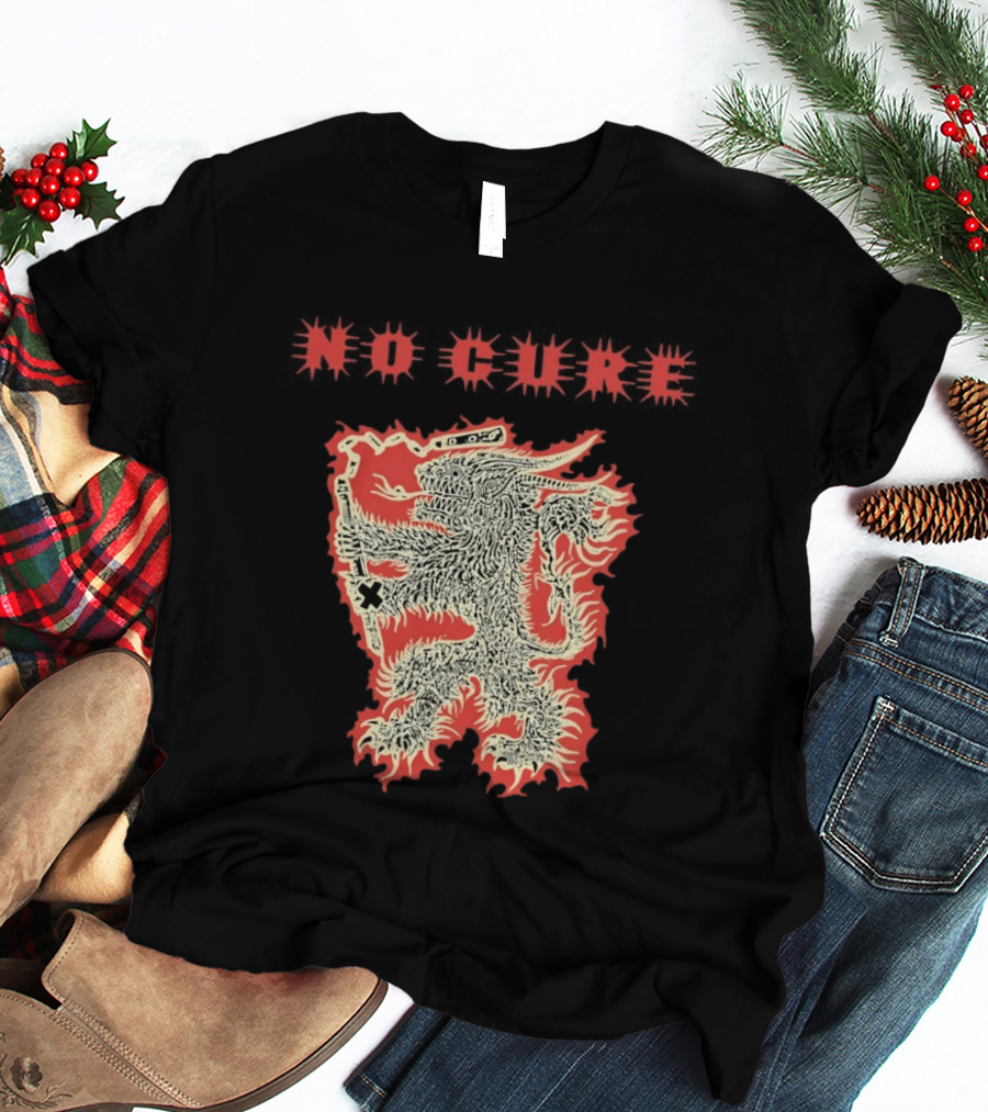 No Cure Band Furry Dragon Monster T-Shirt