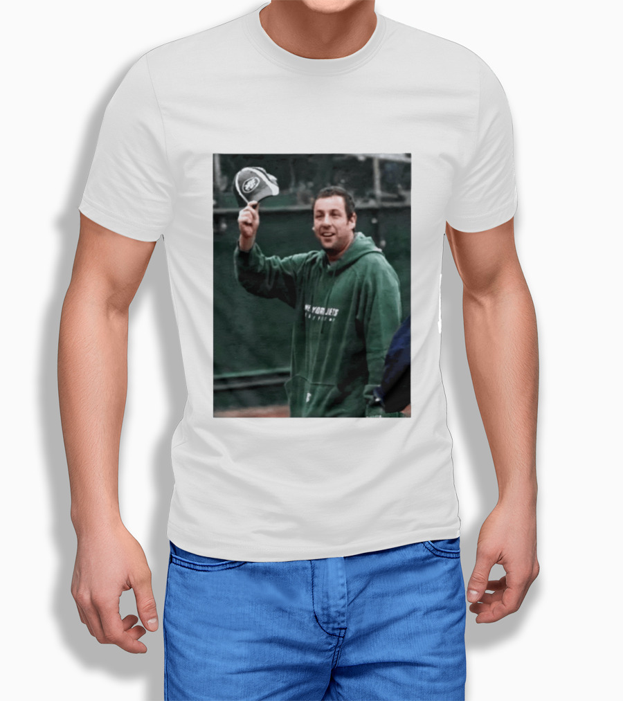 Adam Sandler New York Jets Fan Football T-Shirt