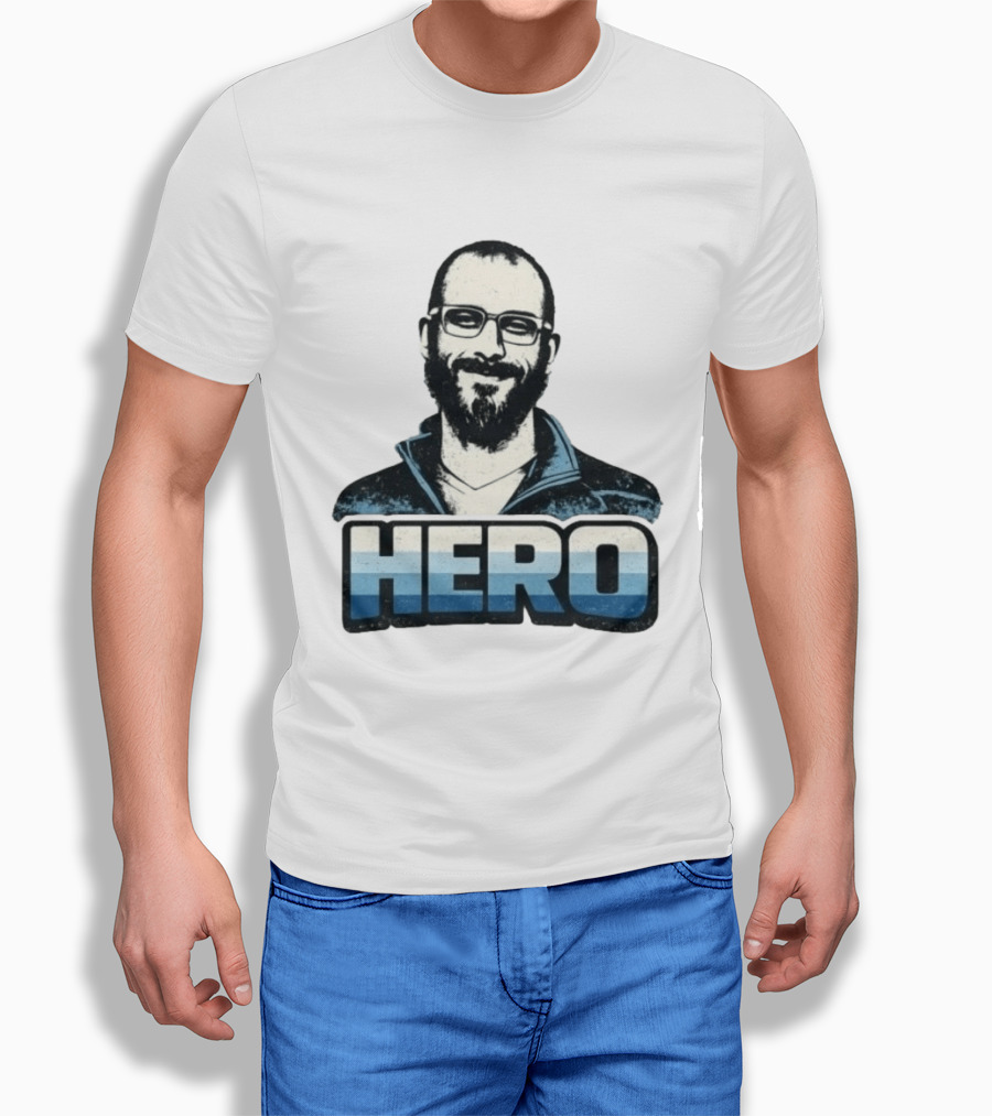 Hero Bold Iconic Portrait 2026 T-Shirt