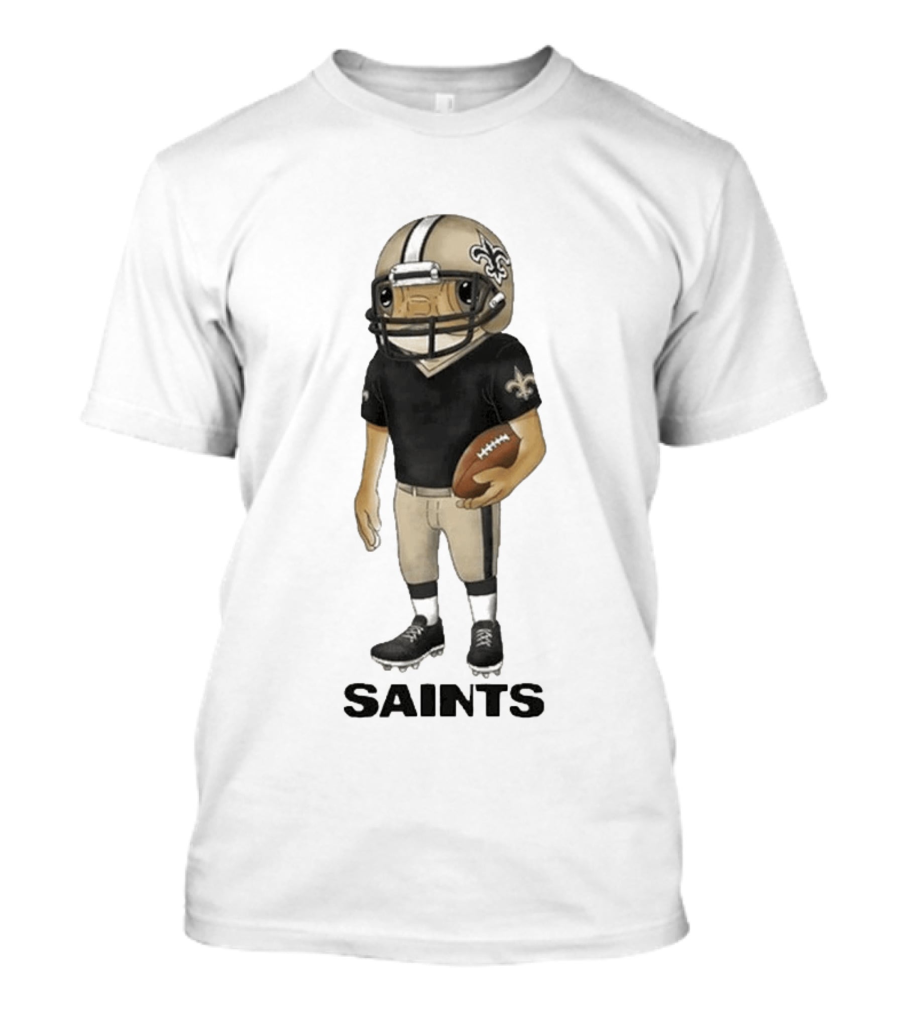 Bad Bunny New Orleans Saints Football Helmet Player T-Shirt