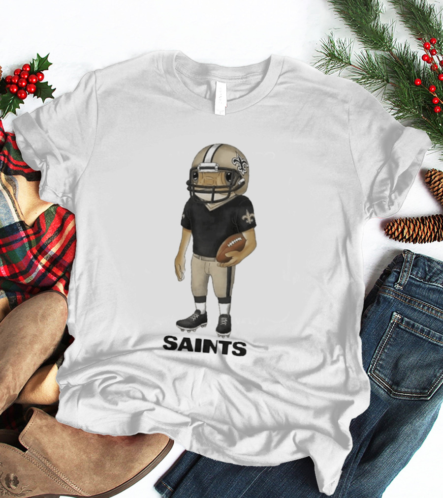 Bad Bunny New Orleans Saints Football Helmet Player T-Shirt