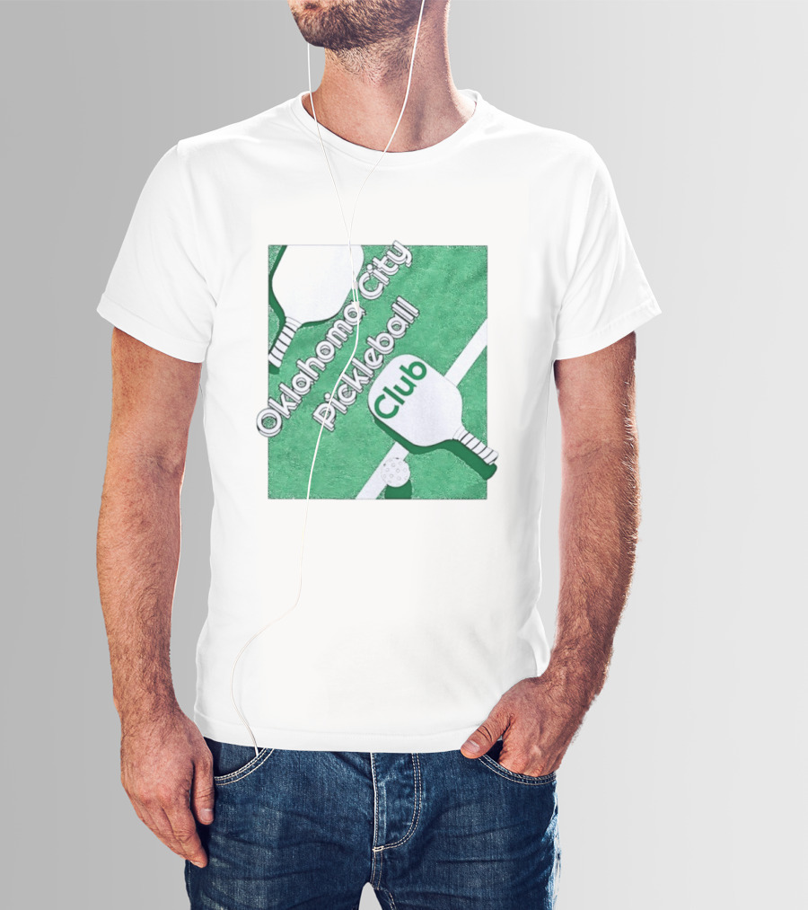 Oklahoma City Pickleball Club Paddle Court 2026 T-Shirt