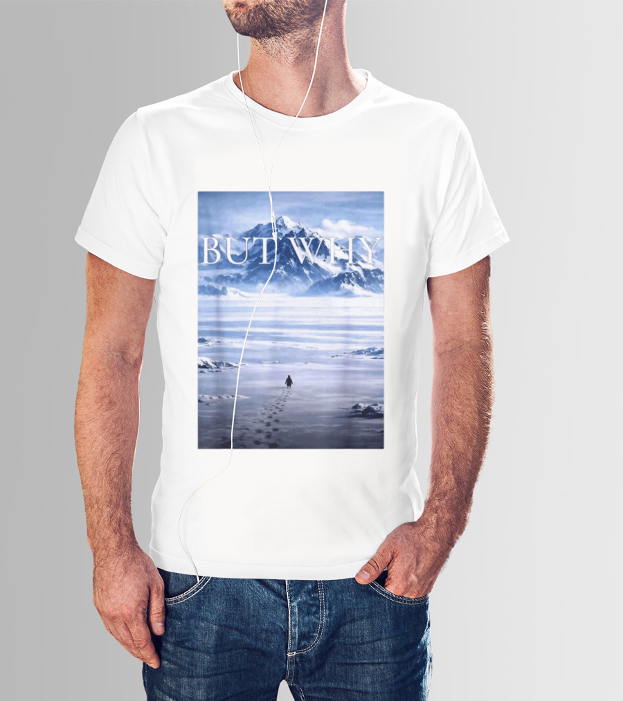 But Why Penguin Mountains T-Shirt