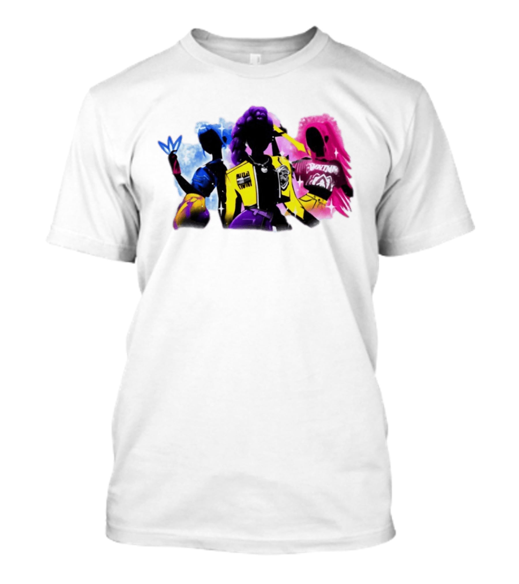 Rumi Mira Zoey KPop Demon Hunters Huntrix Shadow T-Shirt