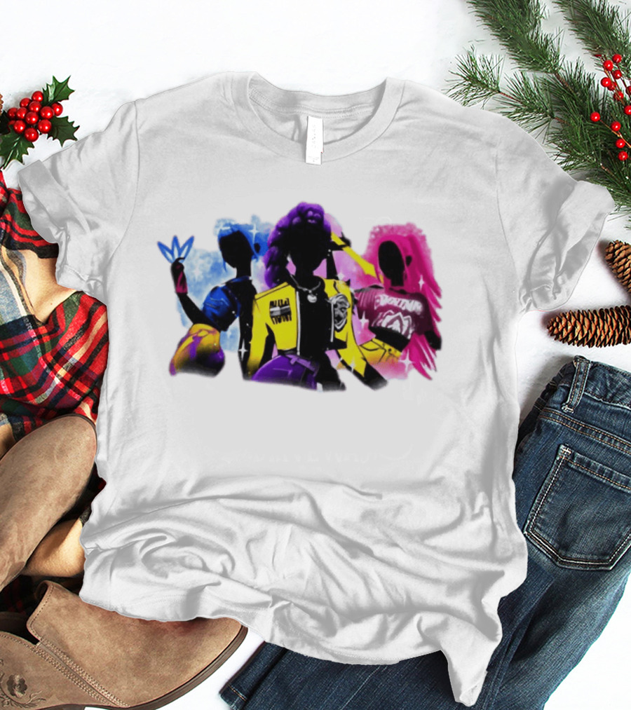 Rumi Mira Zoey KPop Demon Hunters Huntrix Shadow T-Shirt