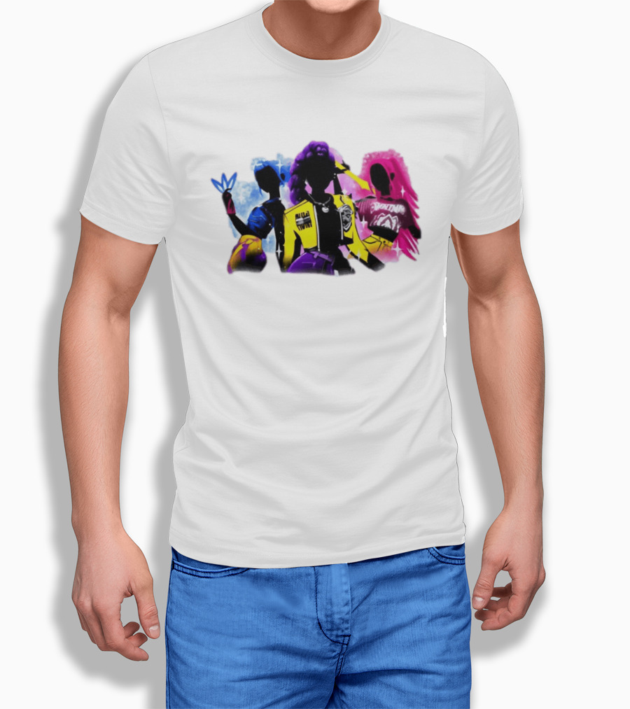 Rumi Mira Zoey KPop Demon Hunters Huntrix Shadow T-Shirt