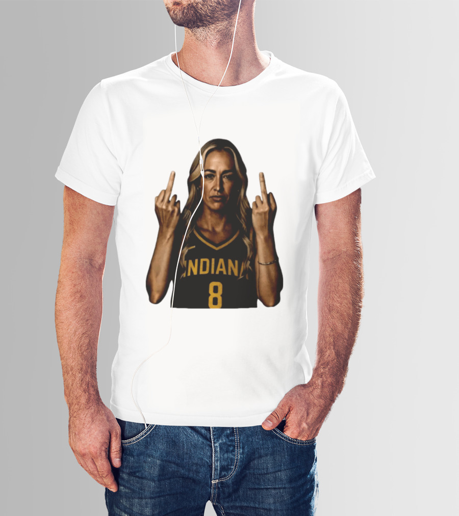 INDIANA 8 Flipping The Bird T-Shirt