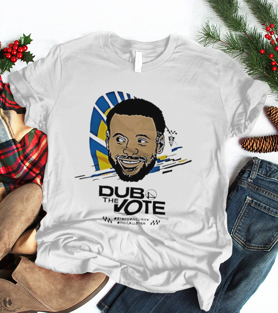 Stephen Curry Golden State Warriors Dub The Vote NBA Basketball Fan T-Shirt