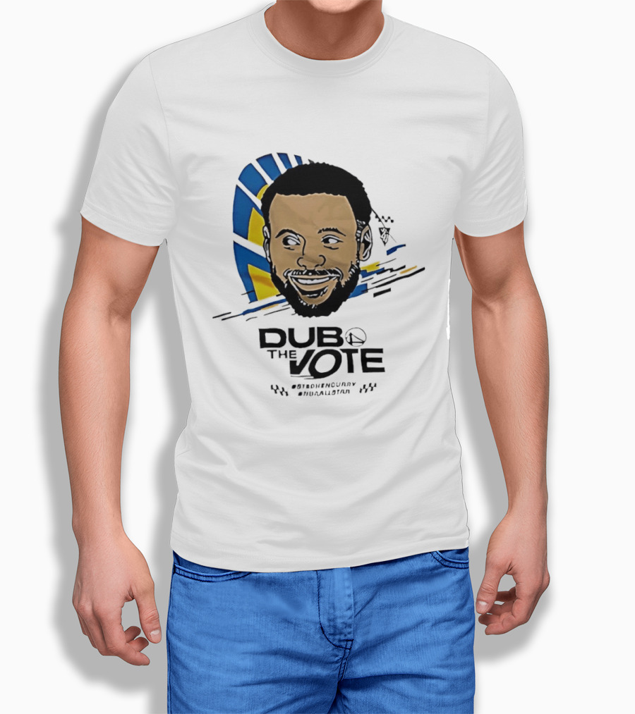 Stephen Curry Golden State Warriors Dub The Vote NBA Basketball Fan T-Shirt