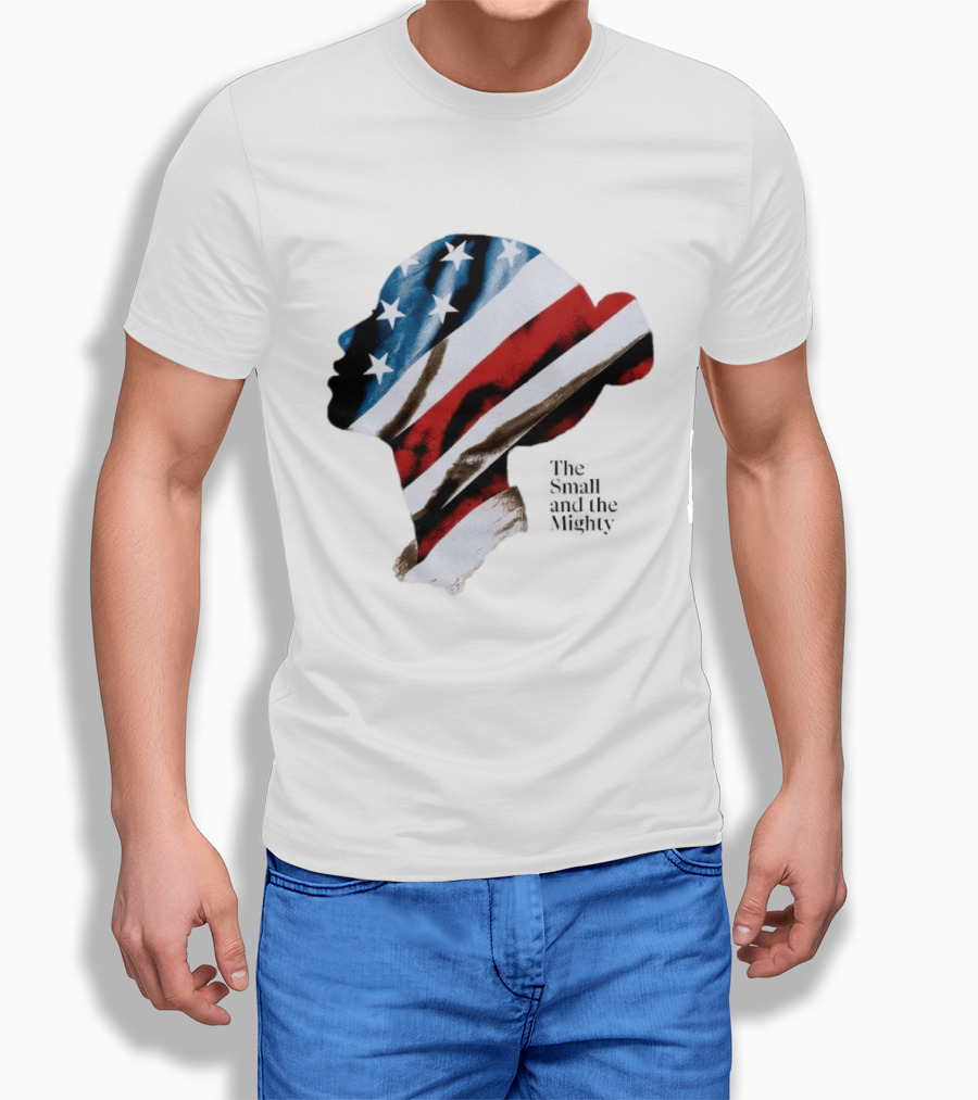 Patriotic American Flag Sharon McMahon Silhouette Stars And Stripes T-Shirt