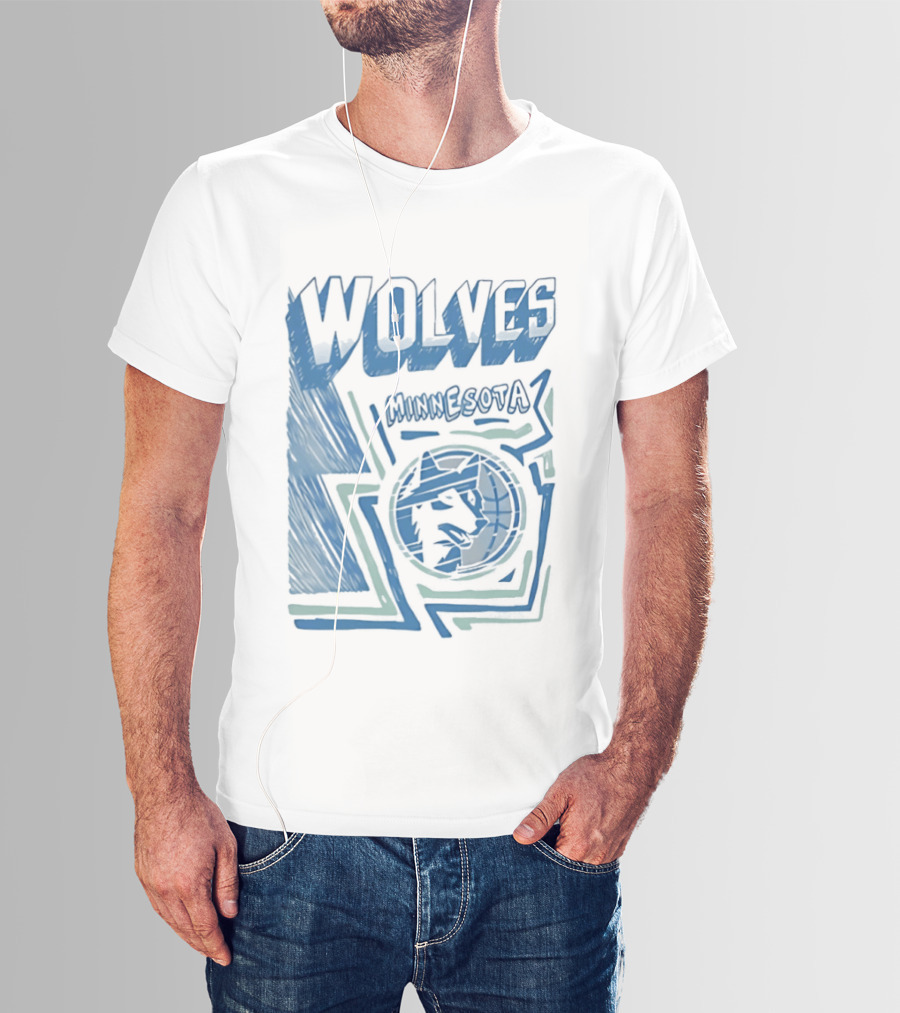 Wolves Minnesota Timberwolves Basketball Team T-Shirt