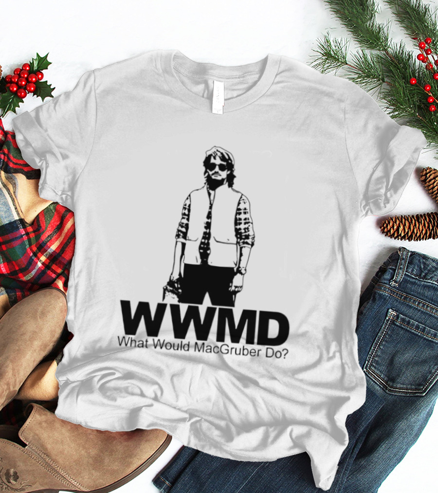 WWMD What Would Macgruber Do Vest T-Shirt