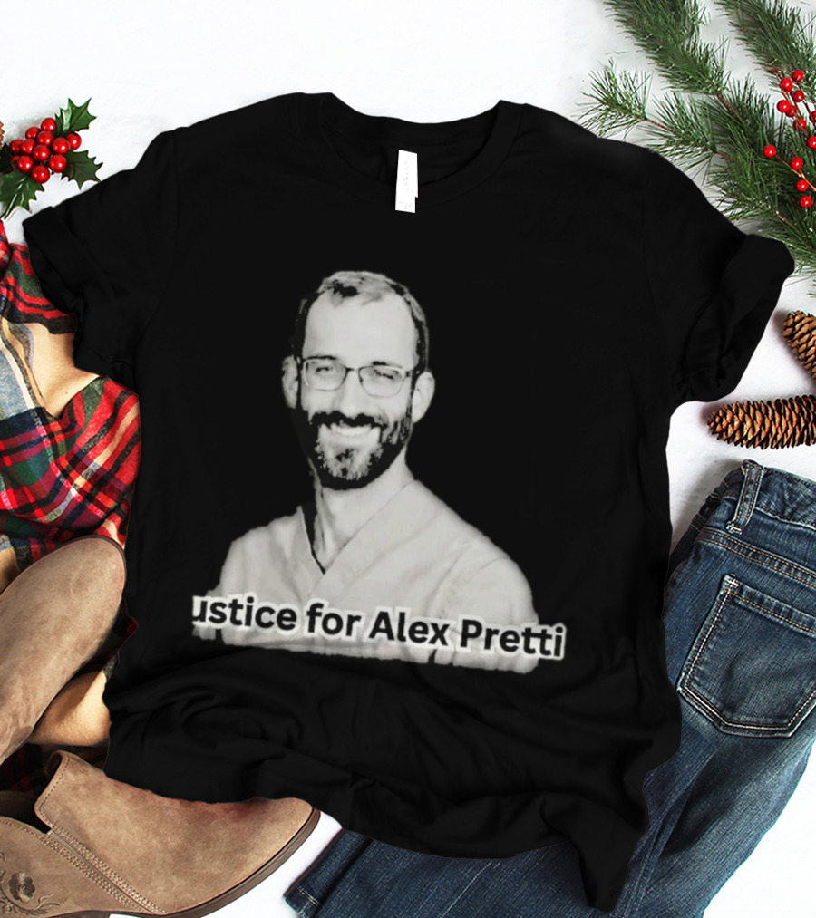 Justice For Alex Pretti Memorial T-Shirt