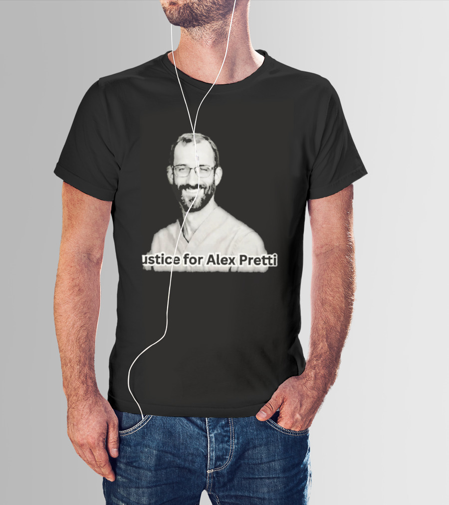 Justice For Alex Pretti Memorial T-Shirt