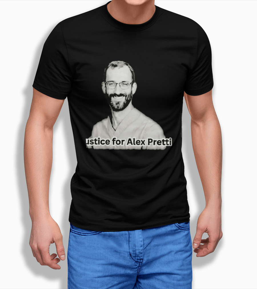 Justice For Alex Pretti Memorial T-Shirt