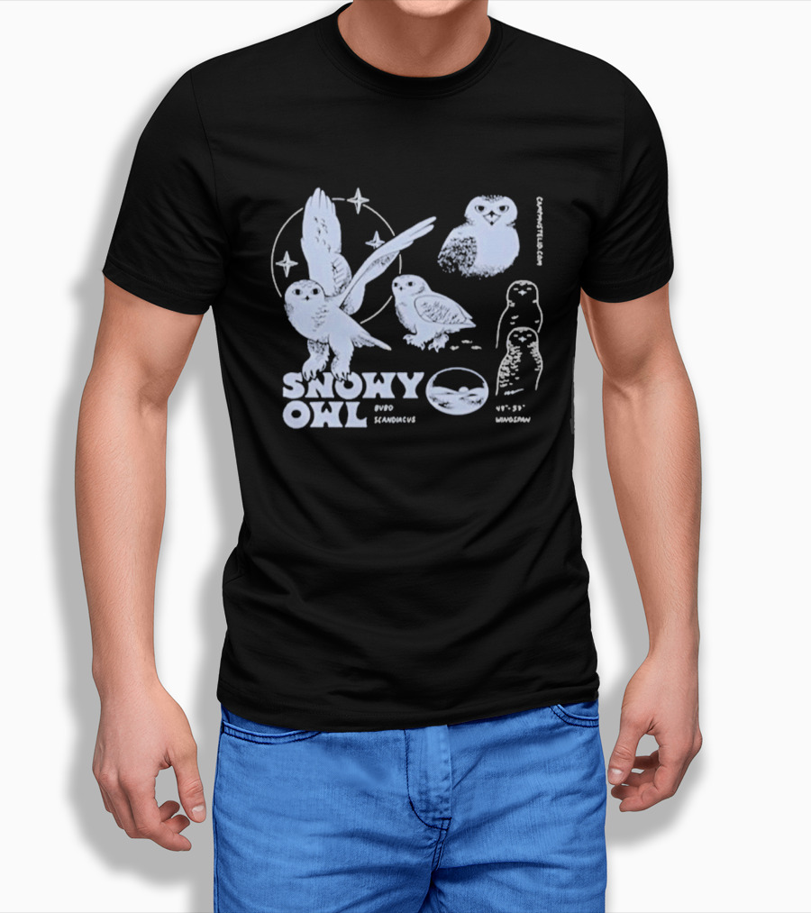 Camp Mustelid Snowy Owl It's By Mammals T-Shirt