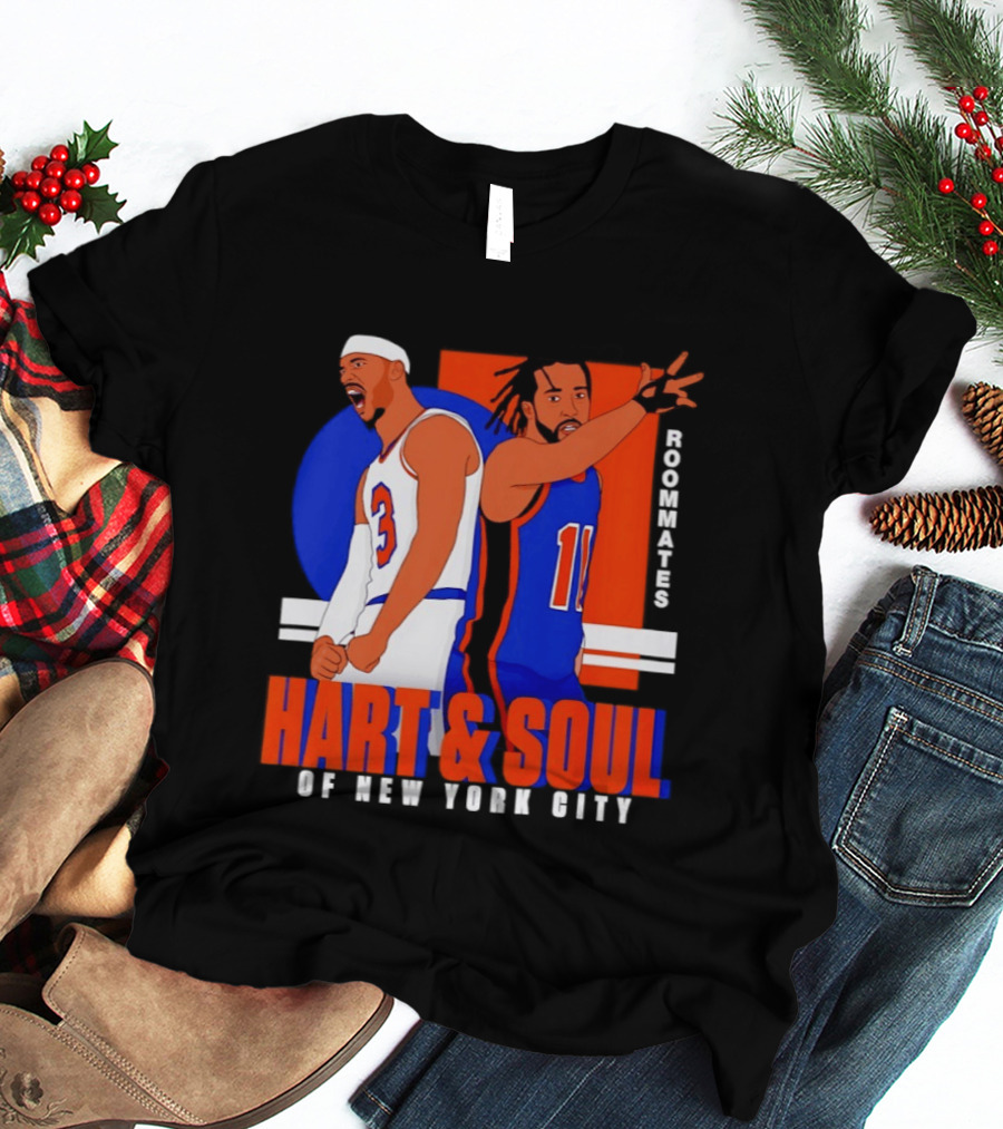 Hart And Soul Roommates Of New York City Knicks T-Shirt