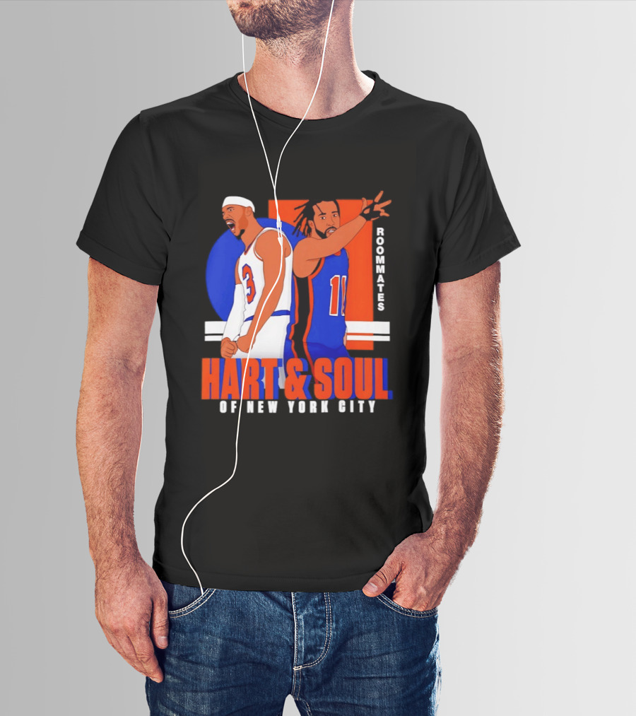Hart And Soul Roommates Of New York City Knicks T-Shirt