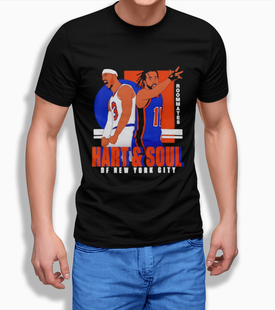 Hart And Soul Roommates Of New York City Knicks T-Shirt