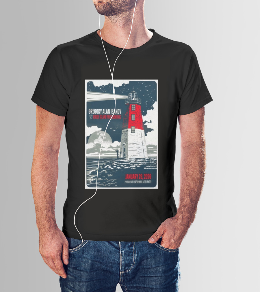 Gregory Alan Isakov Rhode Island Philharmonic Providence Performing Arts Center January 29 2026 T-Shirt