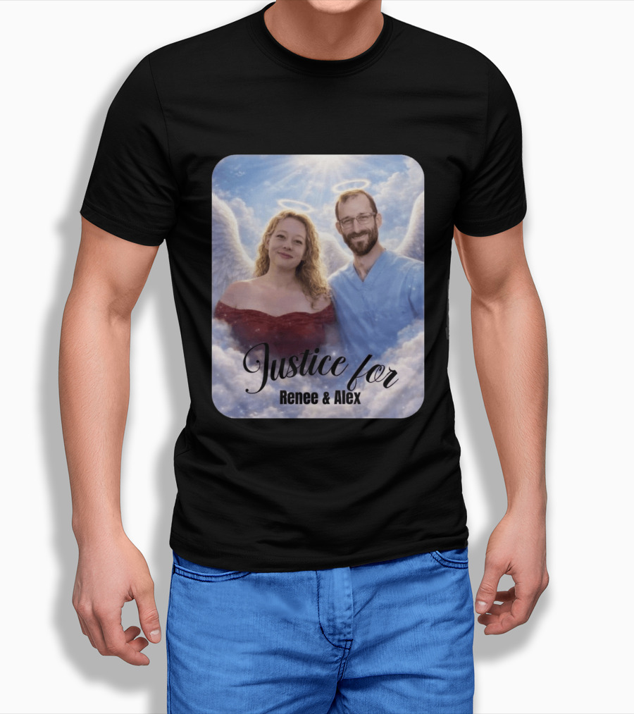 Justice For Renee And Alex Angel Wings Memorial T-Shirt