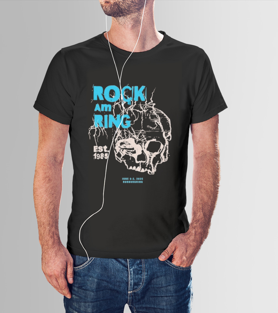 Rock Am Ring Est 1985 Skull Celebrate The Legends T-Shirt