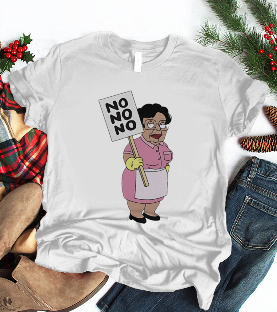 Consuela No No No Family Guy Character Sign T-Shirt