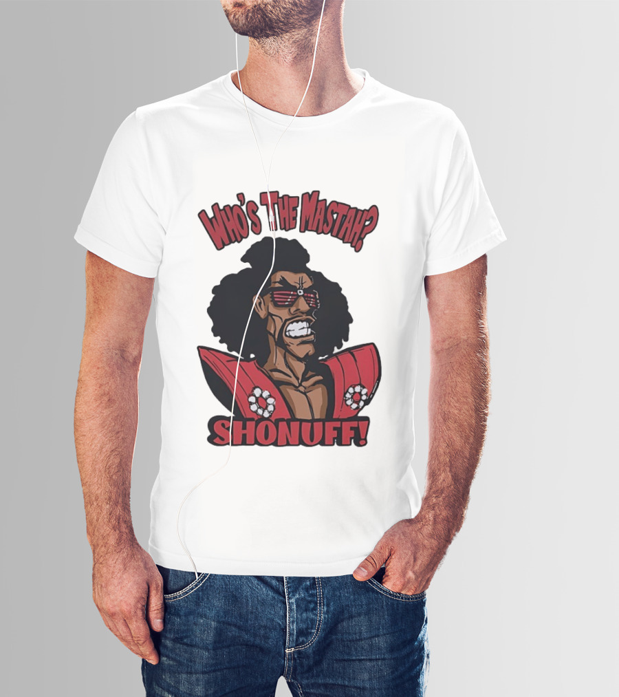 Shonuff Who's The Mastah T-Shirt