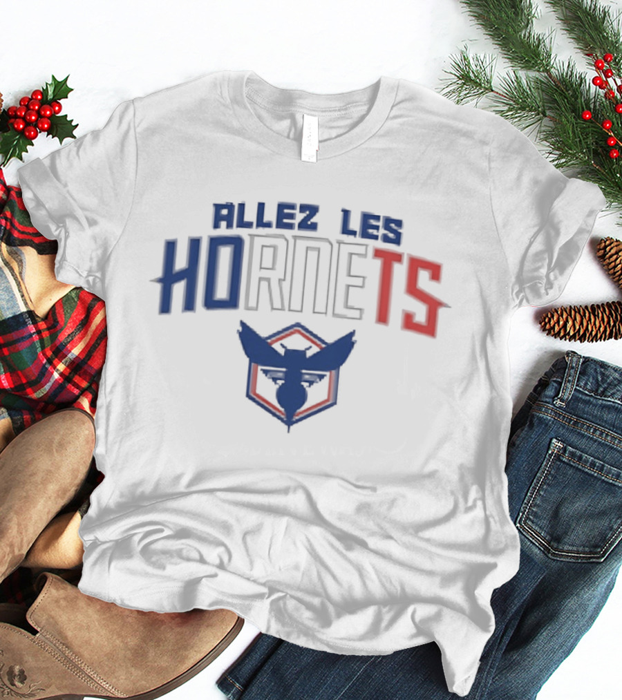 Allez Les Hornets Charlotte Buzzing Supporters T-Shirt