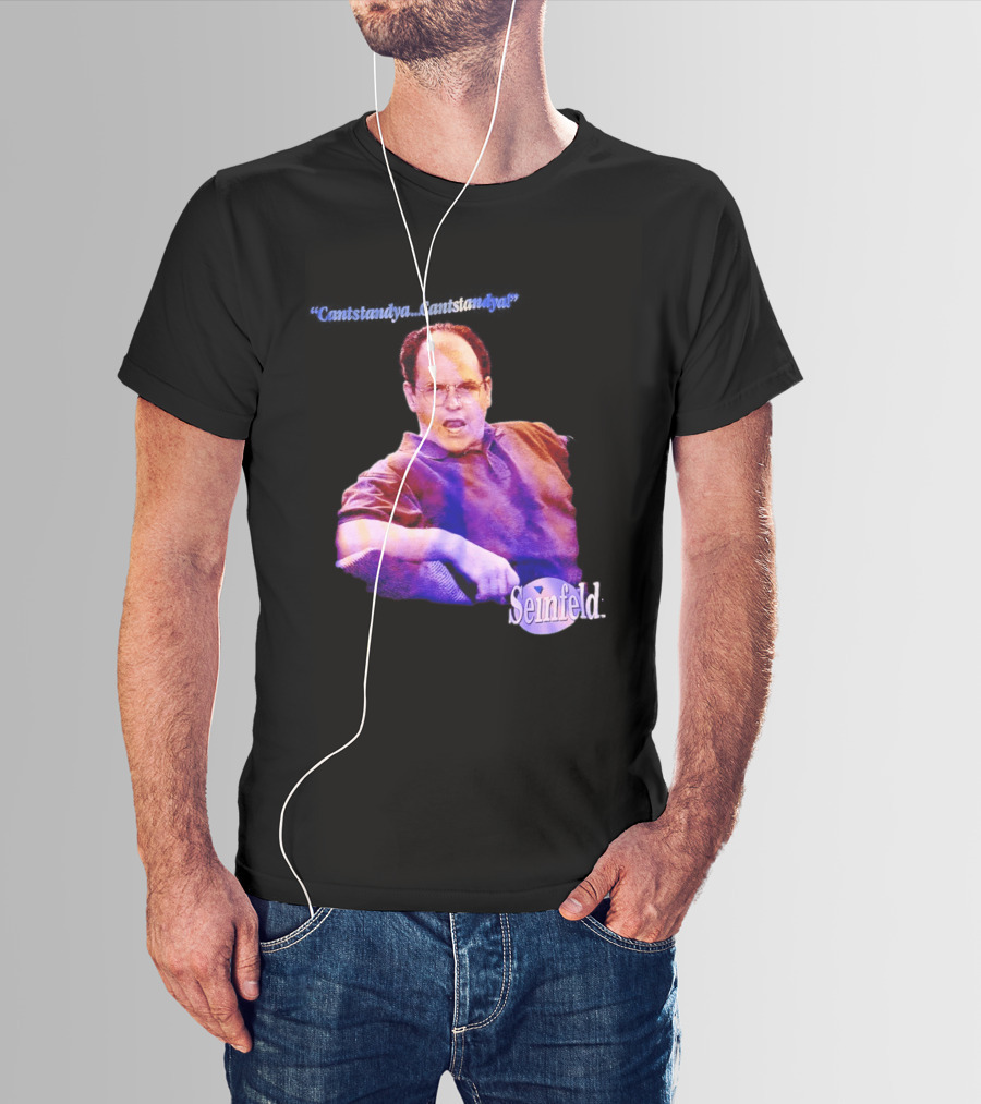 Seinfeld George Costanza Cantstandya 90s TV T-Shirt