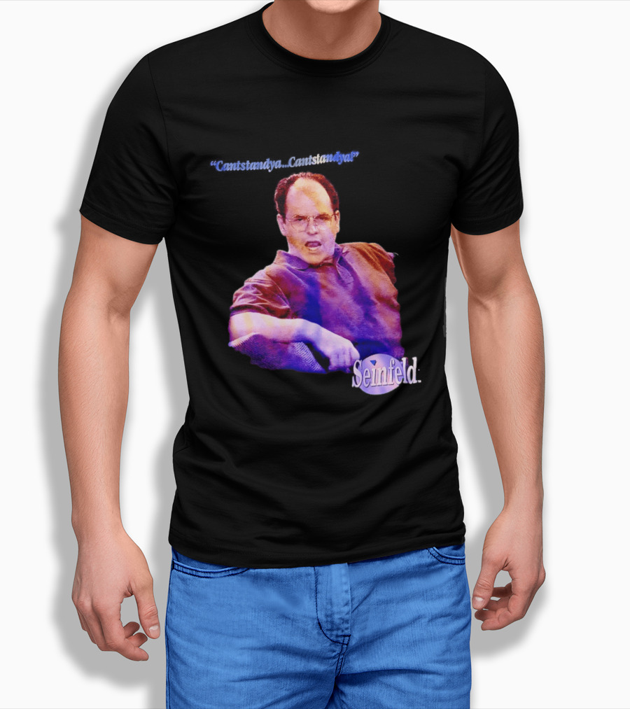 Seinfeld George Costanza Cantstandya 90s TV T-Shirt