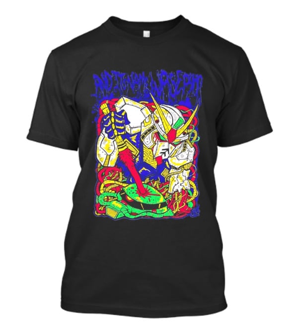 Gundam Mobile Suit Neon Graffiti T-Shirt
