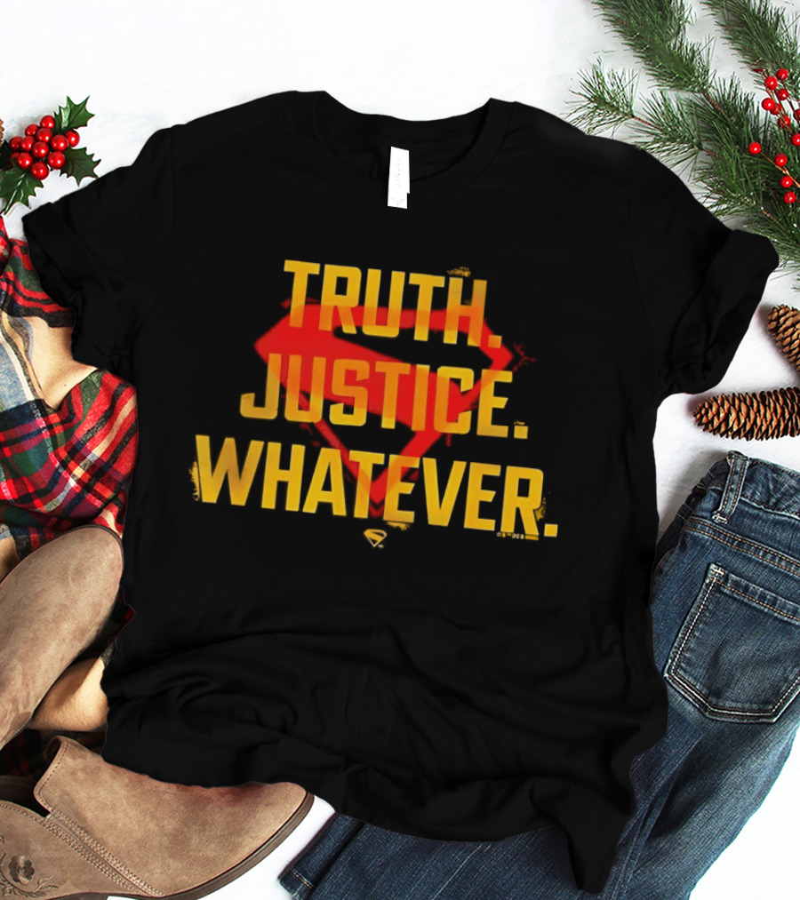 Truth Justice Whatever Superman T-Shirt