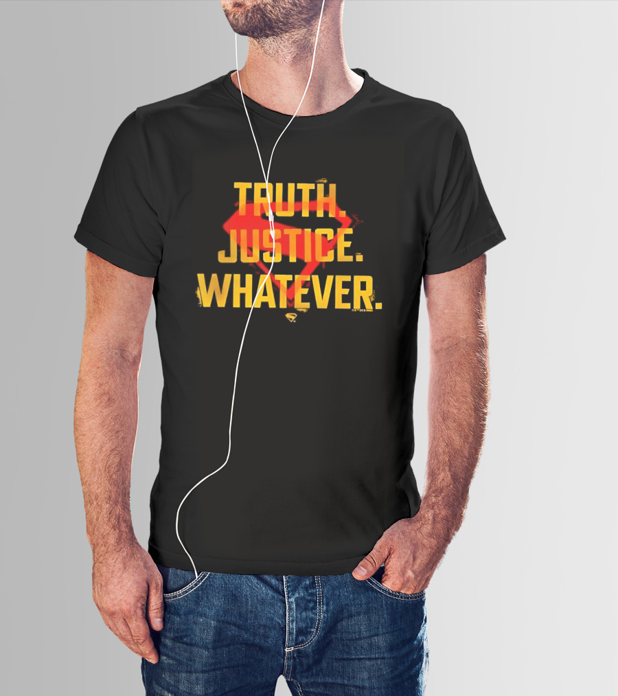 Truth Justice Whatever Superman T-Shirt