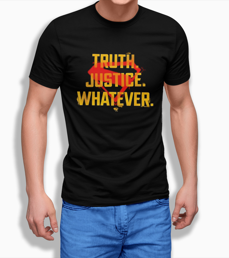 Truth Justice Whatever Superman T-Shirt