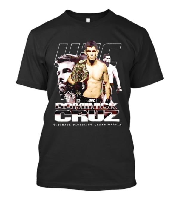 UFC Dominick Cruz Champion Legend Montage T-Shirt