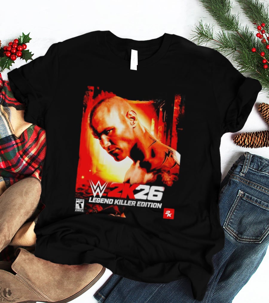 WWE 2K26 Randy Orton Legend Killer Edition Cover T-Shirt
