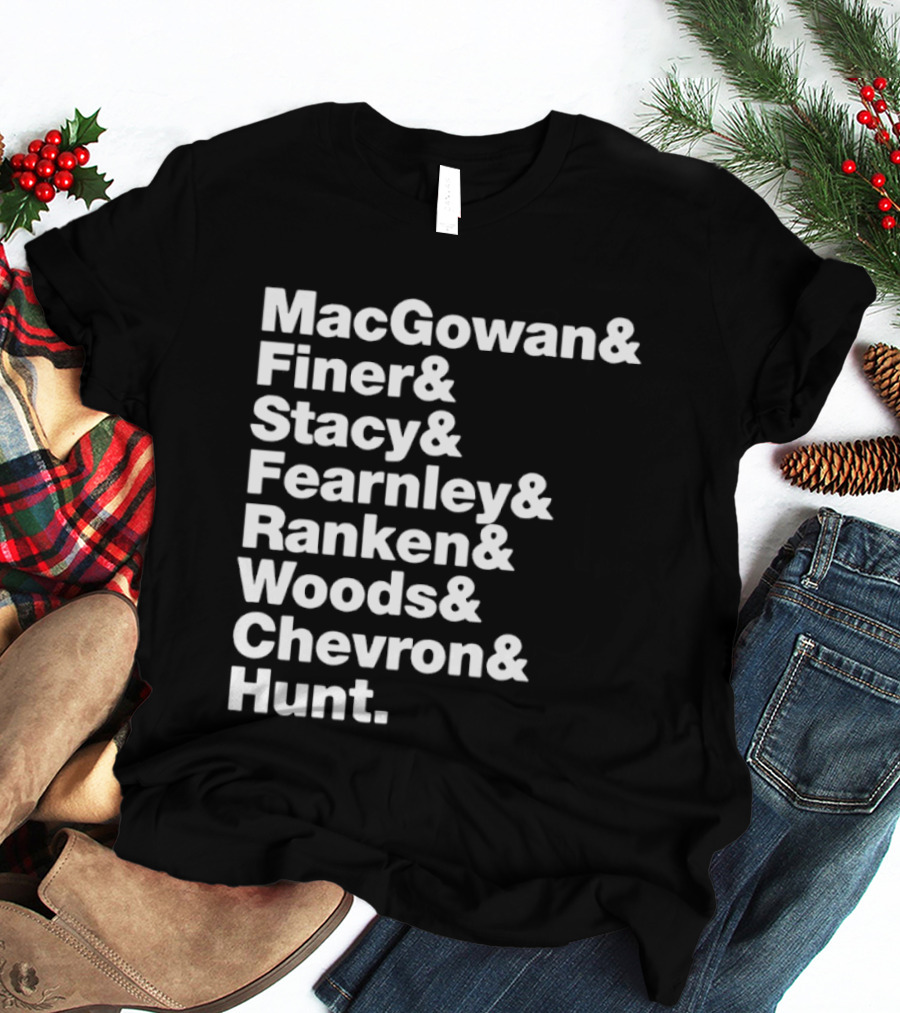 MacGowan Finer Stacy Fearnley Ranken Woods Chevron Hunt T-Shirt