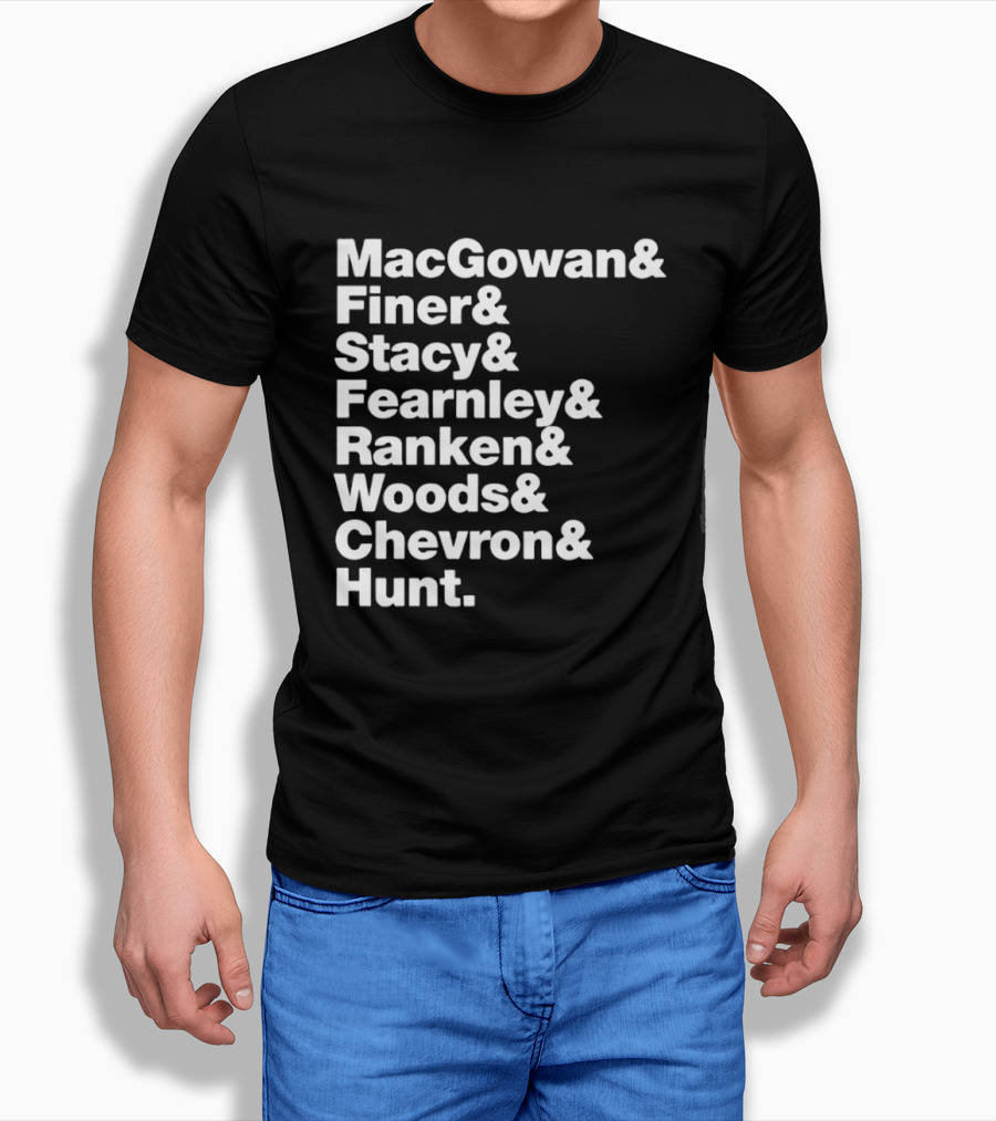MacGowan Finer Stacy Fearnley Ranken Woods Chevron Hunt T-Shirt
