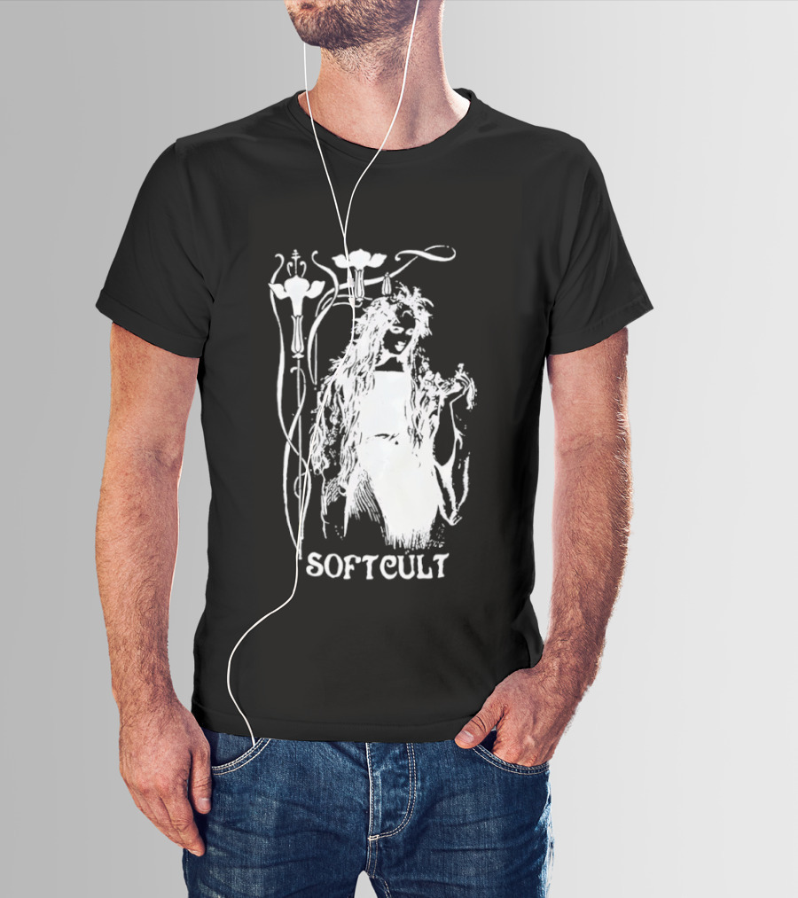 Softcult Floral Art Nouveau Aesthetic T-Shirt