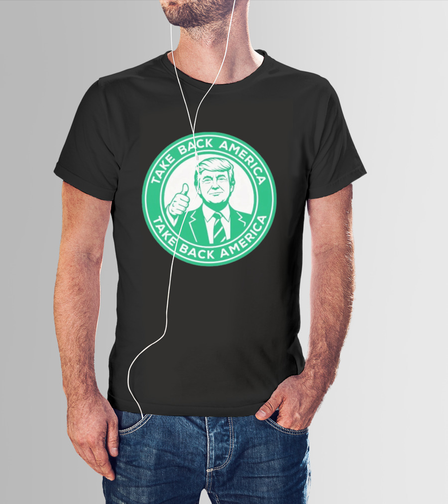 Take Back America Trump Thumb Up Seal T-Shirt