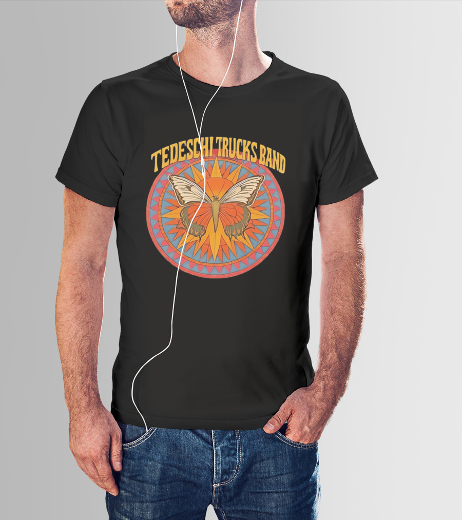 Tedeschi Trucks Band Butterfly Sun Burst Album T-Shirt