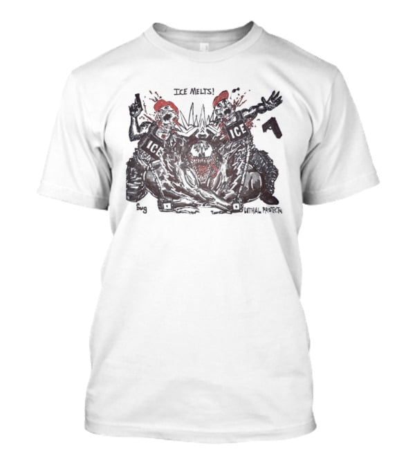 Venom Lethal Protector ICE Melts Army Tactical Horror T-Shirt