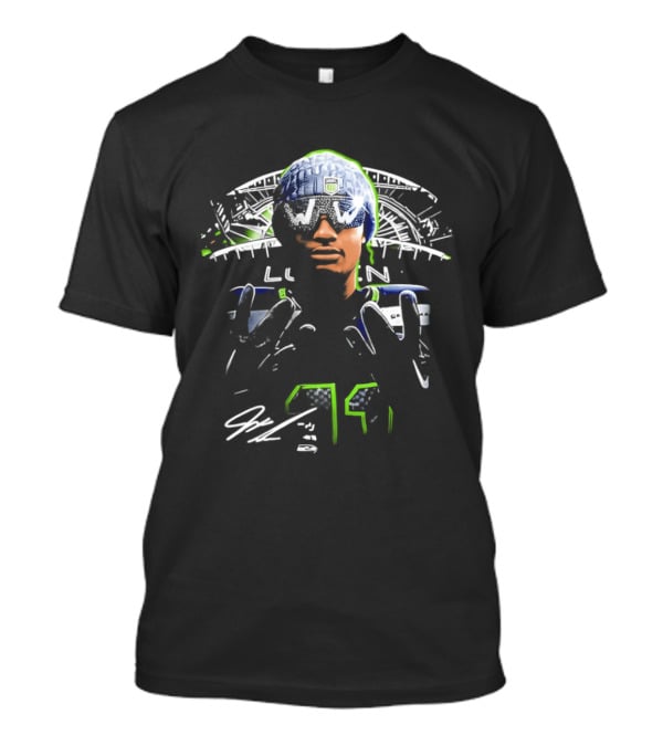 Jaxon Smith Njigba Seattle Seahawks Hip Hop Style With JSN And Hand Gesture T-Shirt