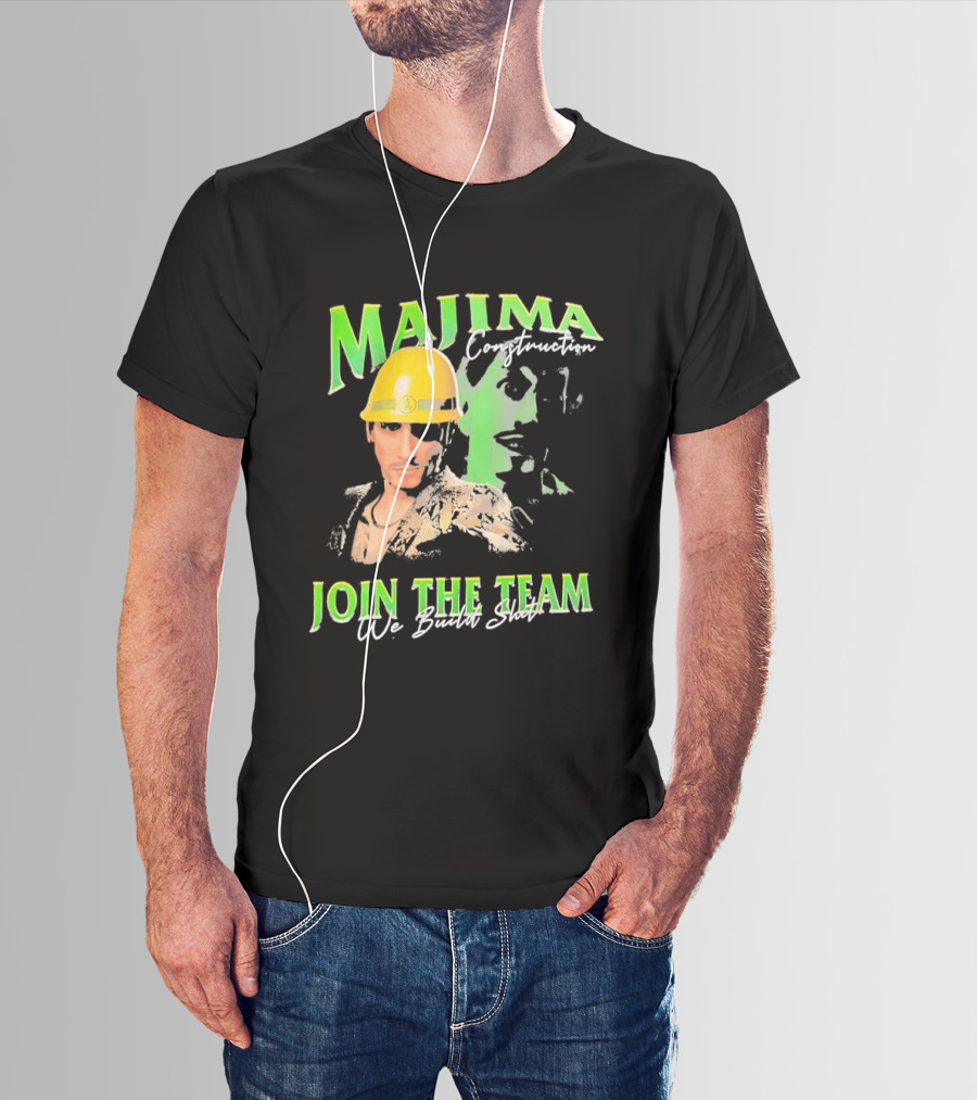 Majima Construction Join The Team We Build Surf T-Shirt