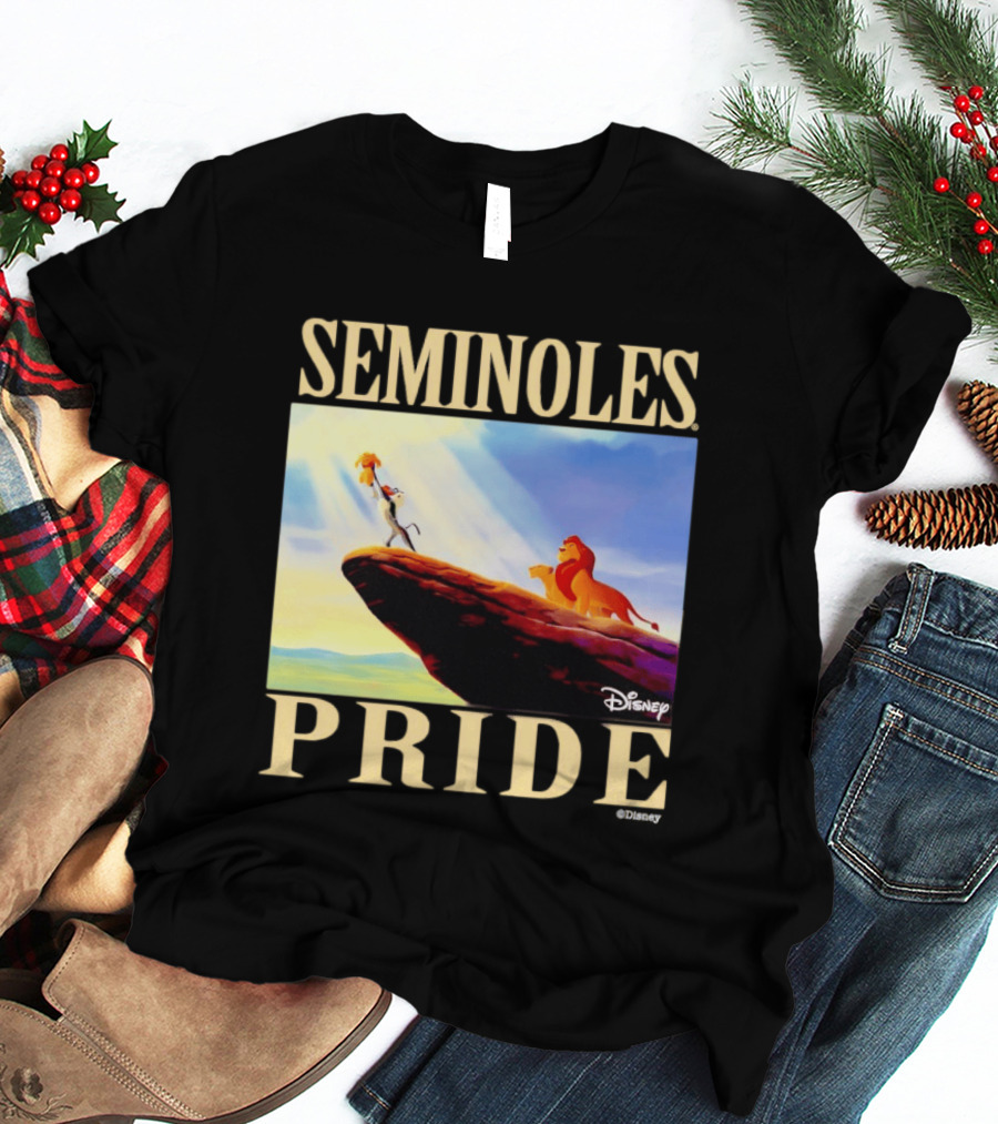 Seminoles Pride Florida State Disney Lion King Scene T-Shirt